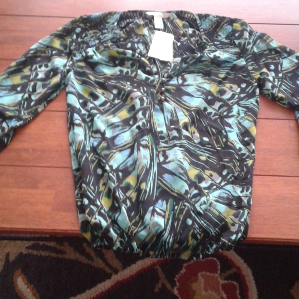 Banana republic chiffon blouse